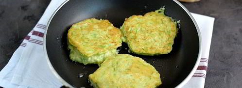 оладушки из кабачков для детей. Шаг 7