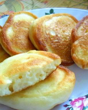 Оладьи без яиц на кефире