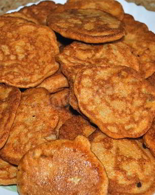 Оладьи из икры карася