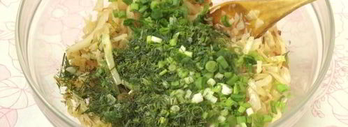 оладьи из капусты с овсяными хлопьями. Шаг 5