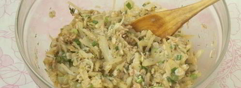 оладьи из капусты с овсяными хлопьями. Шаг 7