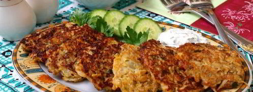 оладьи из капусты с овсяными хлопьями. Шаг 10