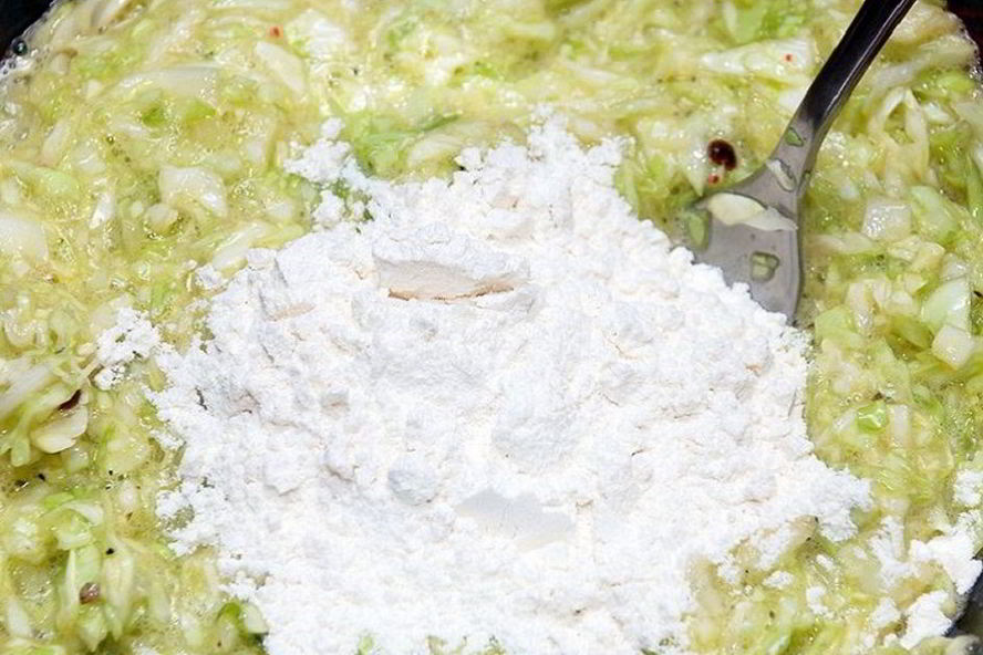 Рецепт оладий из капусты