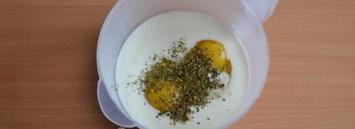 оладьи из куриного филе с крахмалом и кефиром. Шаг 4