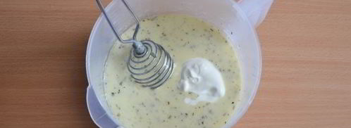 оладьи из куриного филе с крахмалом и кефиром. Шаг 6