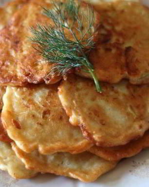 Оладьи из огурцов