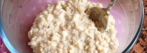 оладьи из овсяной каши. Шаг 6