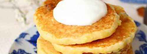 оладьи из пшенной каши. Шаг 15