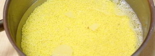 оладьи из пшенной каши. Шаг 4