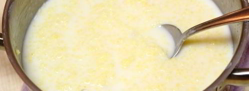 оладьи из пшенной каши. Шаг 7