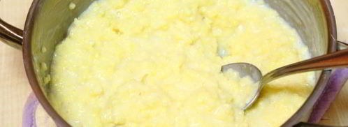 оладьи из пшенной каши. Шаг 8