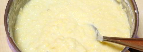 оладьи из пшенной каши. Шаг 10