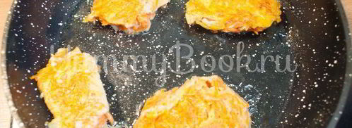 оладьи из тыквы и яблок. Шаг 6