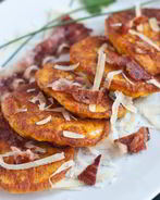 Оладьи из тыквы с сыром