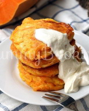 Оладьи из тыквы