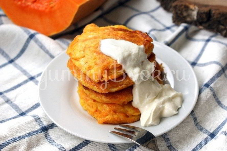 Рецепт оладий из тыквы