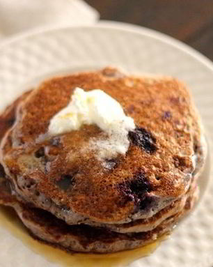 Оладьи с изюмом