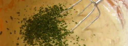 оладьи с луком. Шаг 4