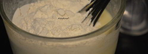 оладьи с малиной и рикоттой. Шаг 2