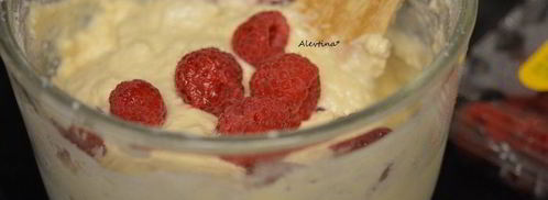 оладьи с малиной и рикоттой. Шаг 3