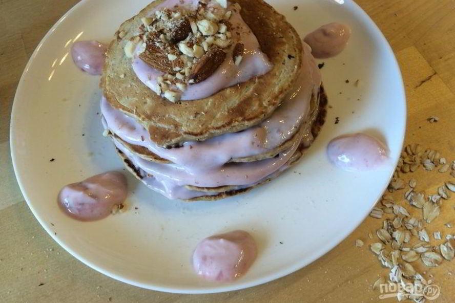 Рецепт овсяных оладий ны ряженке