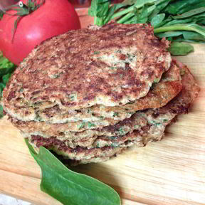 Куриные оладьи