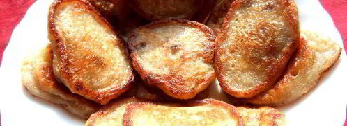 постные оладушки с финиками и бананами. Шаг 16