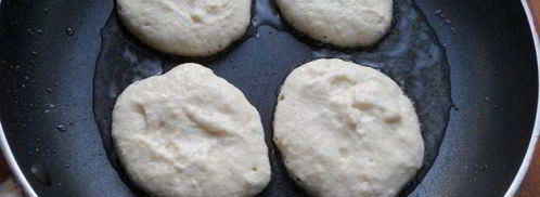 пышные оладьи на манной крупе. Шаг 4