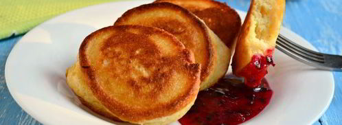 пышные оладьи на манной крупе. Шаг 6