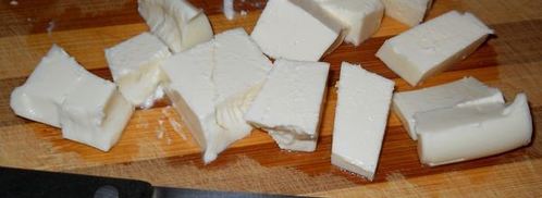 шпинатные оладьи с брынзой. Шаг 2