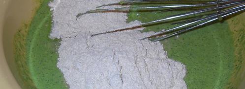 шпинатные оладьи с брынзой. Шаг 6