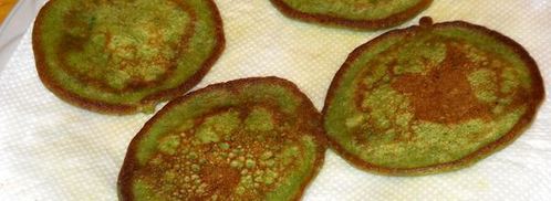 шпинатные оладьи с брынзой. Шаг 9