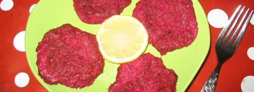 свекольные оладьи. Шаг 8