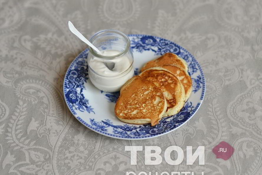Рецепт творожно-ванильных оладьи