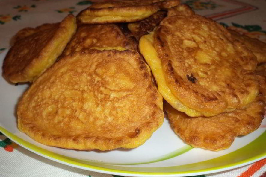 Рецепт тыквенных оладушек