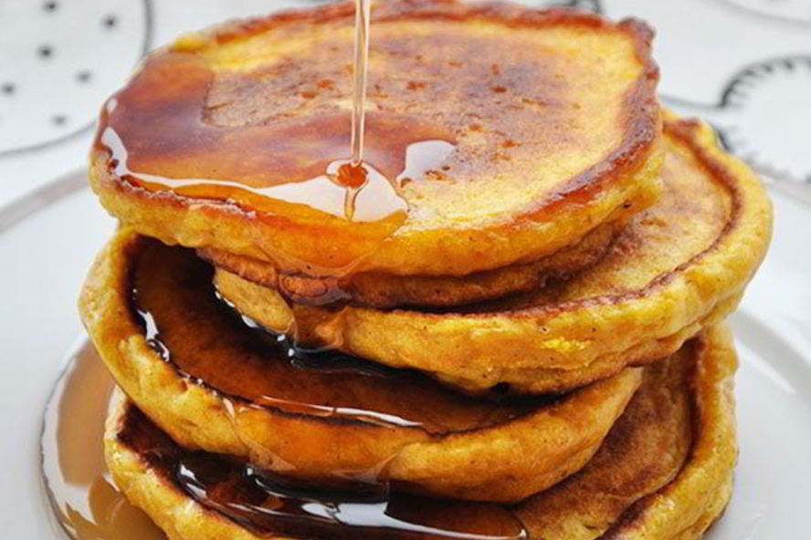 Рецепт тыквенных оладий с пряностями