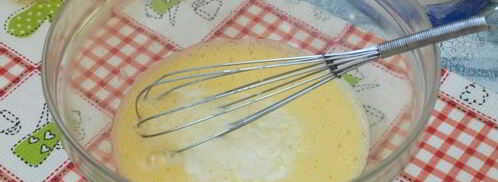 тыквенные оладьи с сырой тыквой. Шаг 6