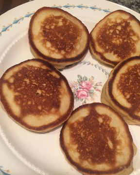 Яблочные оладушки