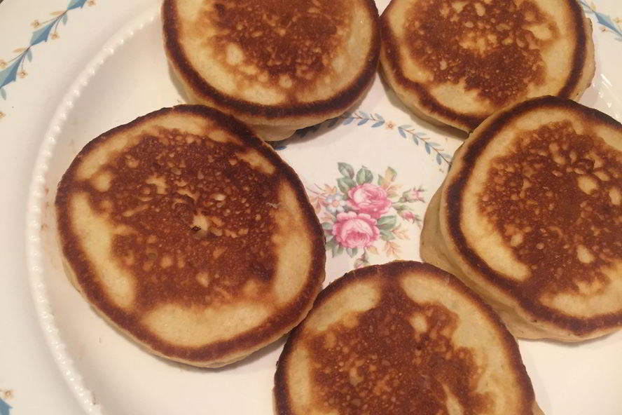 Рецепт яблочных оладушек