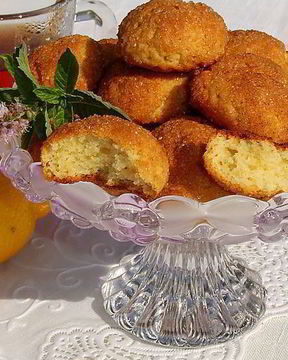 Быстрое печенье в корично-сахарной панировке