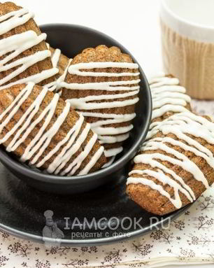 Черемуховое печенье Мадлен