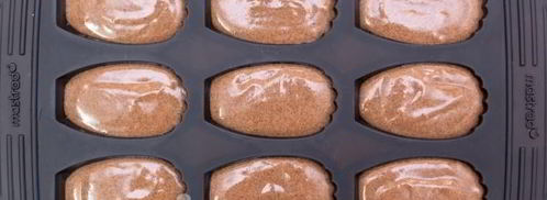 черемуховое печенье мадлен. Шаг 7