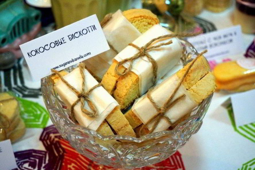 Рецепт кокосовых бискотти