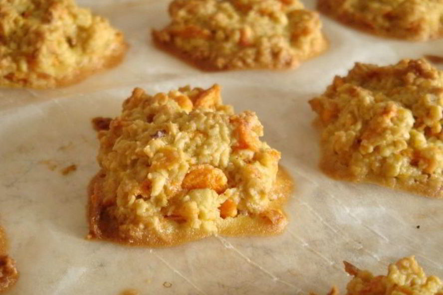 Рецепт овсяного печенья с морковью
