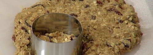 овсяное печенье с пеканом и клюквой. Шаг 8