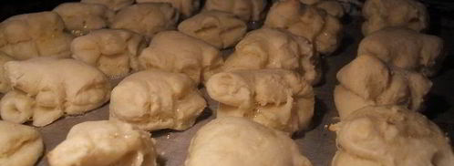 печенье гусиные лапки. Шаг 5