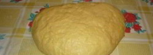 печенье хризантема через мясорубку. Шаг 3