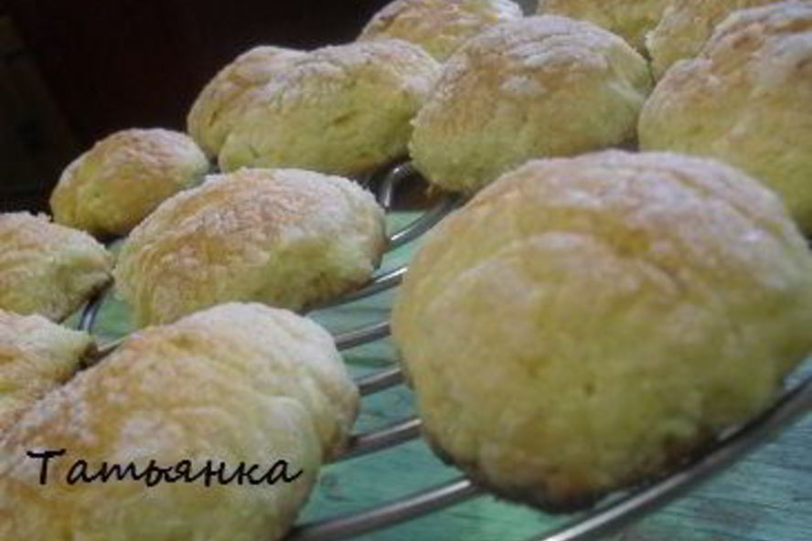 Рецепт печенья лимонные трещинки