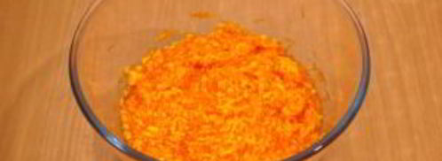 печенье морковное. Шаг 2