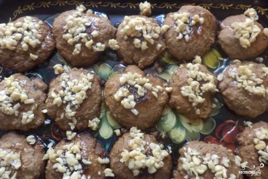 Рецепт печенья с шоколадной прослойкой